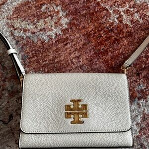 Tory Burch White Crossbody Bag